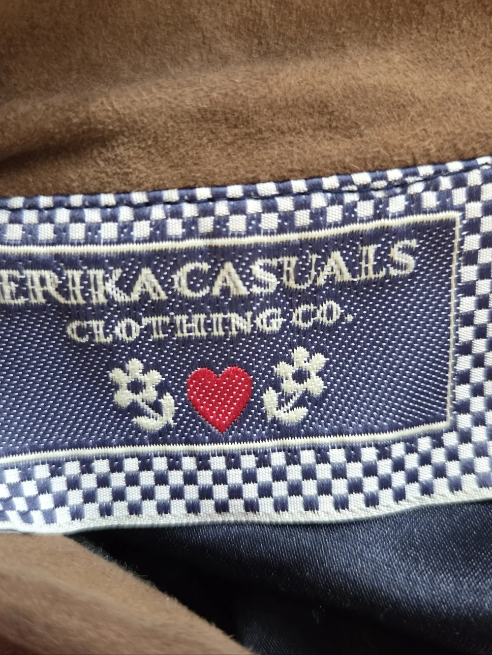 Vintage 90s Plaid Wool Vest Leather Trim Button Front Size M Equestrian Academia - Picture 5 of 7